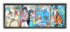 Arabian Nights - Original - White Framed