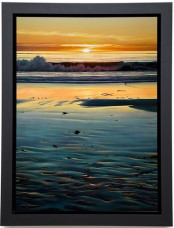 At The End Of The Day - Framed Box Canvas