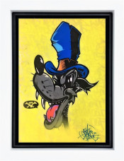 Big Bad Wolf - Original - Framed