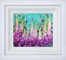 California Dreaming - Original - White Framed