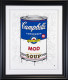 Campbell's MOD Soup - Black Framed