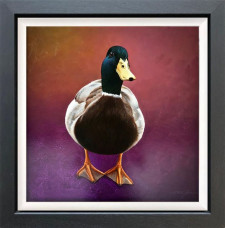 Charlie In The Park - Original - Framed