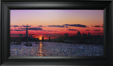 City Sundown - Black Framed