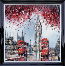 Crossing The Thames - Limited Edition - Black Framed