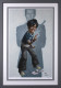Dan With The Golden Gun - Grey Framed