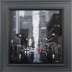 Dark Days - Canvas - Grey Framed