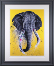Designer Tusks - Framed