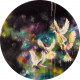 Dusk (Doves) - Large - Mounted