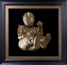 Eau Rouge - 3D Lenticular (Ayrton Senna) - Black Framed