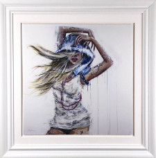 Fear Nothing - White Framed