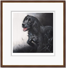 Field Sports - Cocker Spaniel - Dark Wood Framed