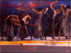 Five Dancers San Francisco - Print