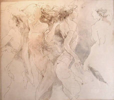 Four Elements Series - Air (Wind) - Mounted