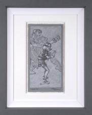 Game On - Sketch - Grey Framed