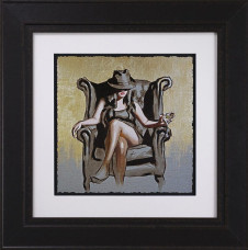 Goal Digger II - Gold Metallic - Black Framed