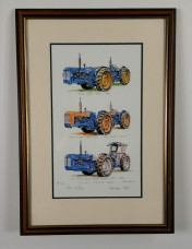 Golden Jubilee Year, Doe Triple-D, 50th Anniversary - Dark Wood Framed