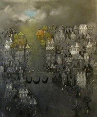 Grey Inns - On Canvas
