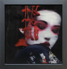 Hanaryo - Original - Black - Framed