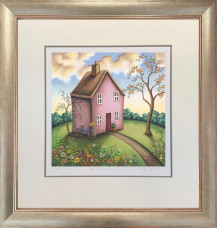 House Of Flowers - Framed