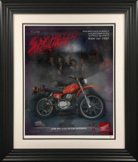 Lost In The Shadows - Black Framed