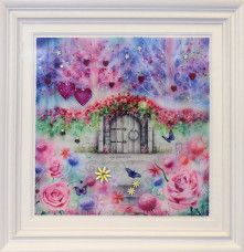 Magical Gateway - White Framed