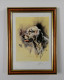 Majestic (English Setter) - Brown Framed