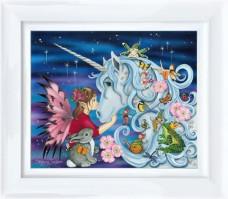 Me And My Unicorn - Limited Edition - White Framed