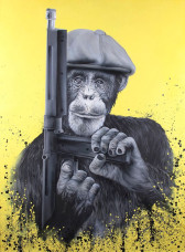 Peaky Primate - Mounted
