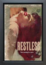 Restless - Original - Black framed - Framed