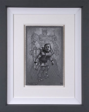 Robert's In Disguise - Sketch - Grey Framed