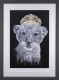 Sheba - Grey Framed