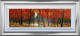 Small Pond In The Wood - Original - Silver Framed