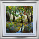 Spring Stream - Original - Silver Framed