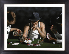 Stay Lucky - Canvas - Black Framed