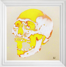 Sunburst Yellow - Limited Edition - White Framed Sunburst Yellow - Limited Edition - White Framed