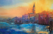 Sunset Over St. Marks