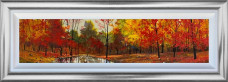 Take The Long Walk Home - Original - Silver Framed