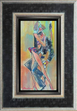 Tango Selfie - Original - Black Framed