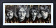 The Fab Four - Original - Black Framed