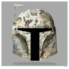 The Fett - Boba Fett (Grey Background) - Large - Mounted