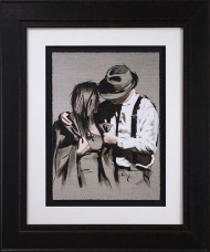 The Gentleman - Sketch - Black Framed