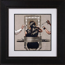 The Leading Lady - Sketch - Black Framed