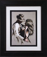 The Love Roared Louder - Sketch - Black Framed