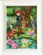 The Magic Garden - Original - White Framed