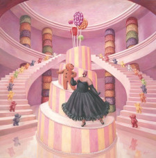 The Merry Widow - Canvas