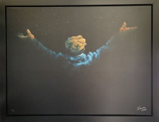 The Wonder Of It All - Canvas - Black Framed - Framed Box Canvas