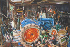 The Workshop (Fordson E27N, P6 Engine) - Print