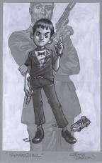 Thunder-Paul - Sketch - Mounted
