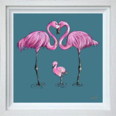 Tiny Toes - Deluxe - White Chunky Framed