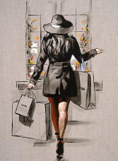 Treat Yourself - Sketch - Mounted